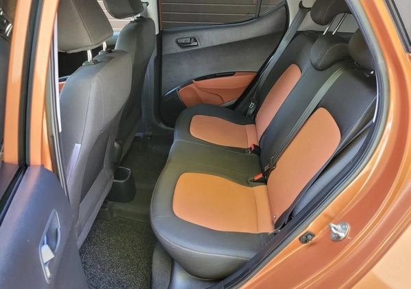Hyundai i10 cena 34900 przebieg: 75380, rok produkcji 2015 z Warszawa małe 529
